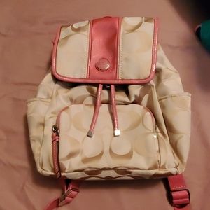 Medium Coach Backpack